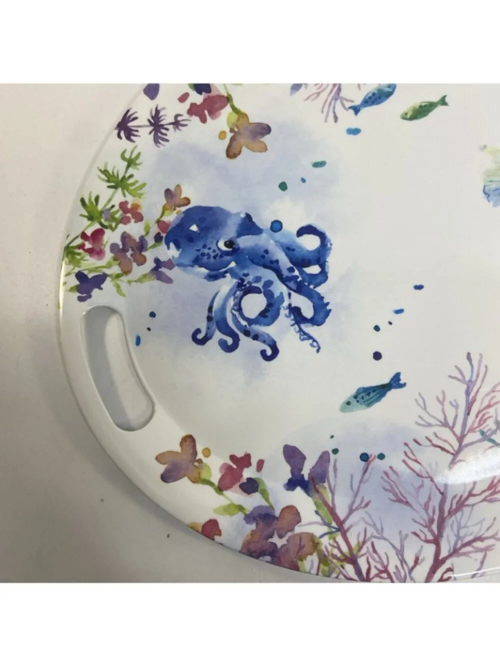 Pier 1 Sea Life Melamine Large Oval Serving Tray 19